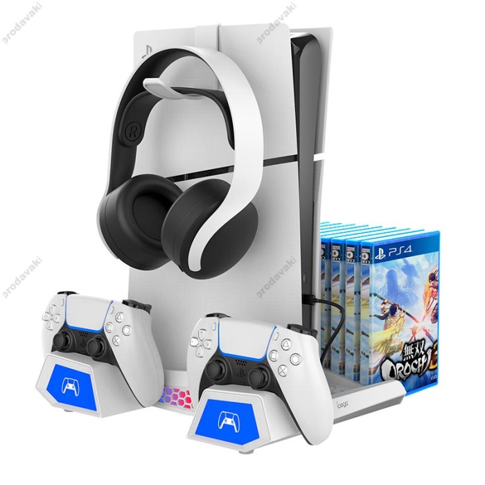 Док-станція Ipega PG-P5S023 Slim Host Color Multi functional Seat Charge for PS5