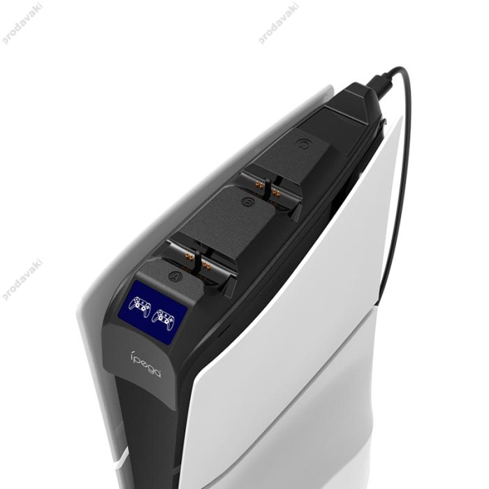 Док-станція Ipega PG-P5S016 Slim Rainbow Bridge Dual Charge for PS5