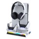 Док-станція Ipega PG-P5S006 Slim RGB Lights Multi functional charge stand for PS5