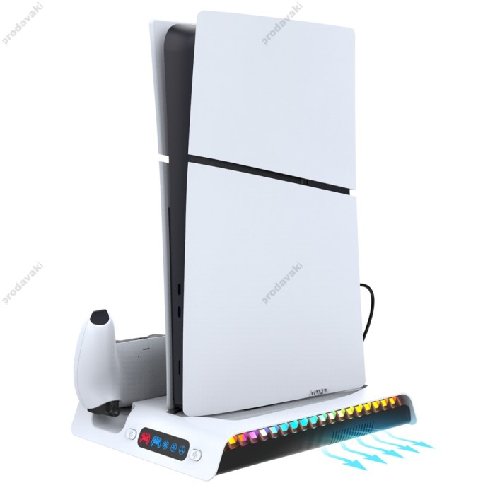 Док-станція Ipega PG-P5S006 Slim RGB Lights Multi functional charge stand for PS5