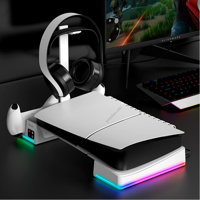 Док-станція Ipega PG-P5S039 Charge stand Slim Disc / Digital for PS5