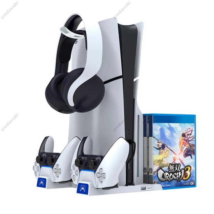 Док-станція Ipega PG-P5S009 SLIM Multifunctional Charging Base for PS5