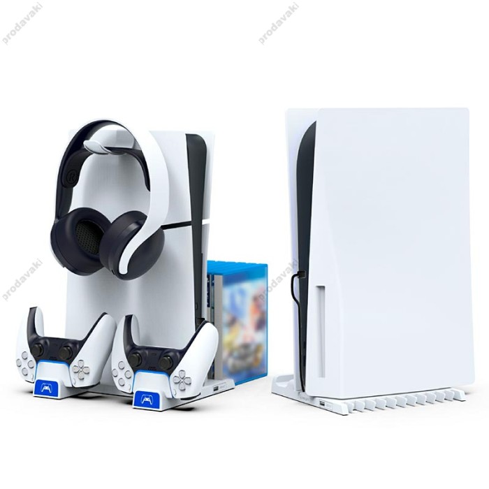 Док-станція Ipega PG-P5S009 SLIM Multifunctional Charging Base for PS5