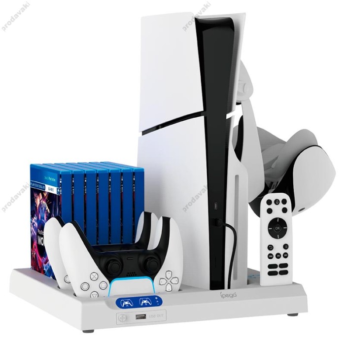 Док-станція Ipega PG-P5S028 SLIM Multi functional Seat Charge for PS5