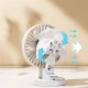 Портативний міні вентилятор CH WT8019 White