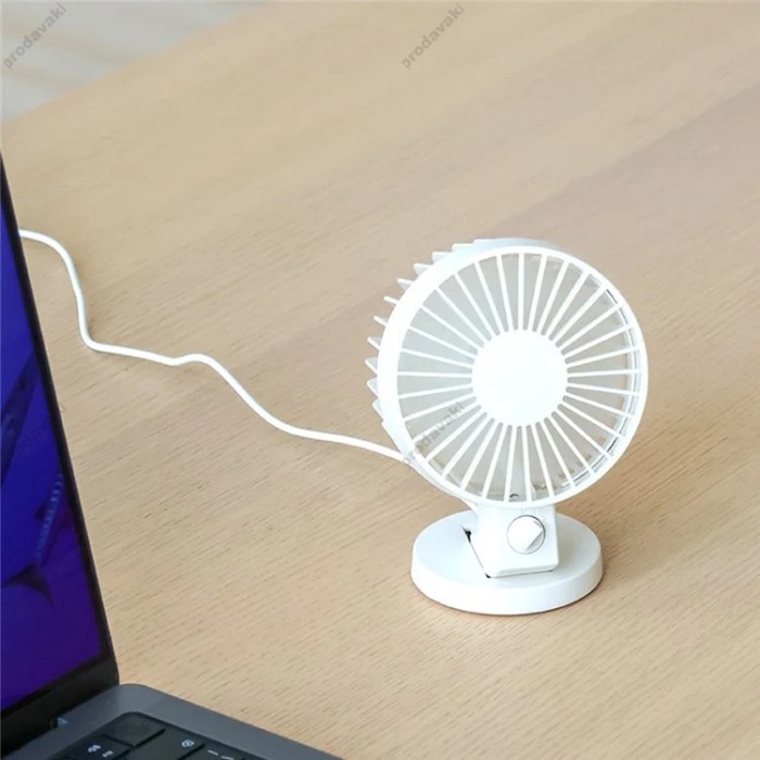Портативний міні вентилятор CH WT8019 White