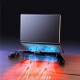 Підставка для ноутбука та MacBook Hoco DH19 Cool RGB notebook cooling stand Balck