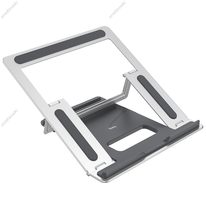 Підставка для ноутбука та MacBook Hoco PH37 Excellent aluminum alloy folding laptop stand Silver