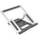 Підставка для ноутбука та MacBook Hoco PH37 Excellent aluminum alloy folding laptop stand Silver