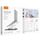 Підставка для ноутбука та MacBook Hoco PH37 Excellent aluminum alloy folding laptop stand Silver