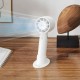 Портативний міні вентилятор XO MF93 Desktop/Handheld Fan White