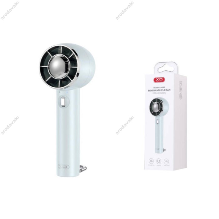 Портативний міні вентилятор XO MF85 Desktop/Handheld Fan Blue