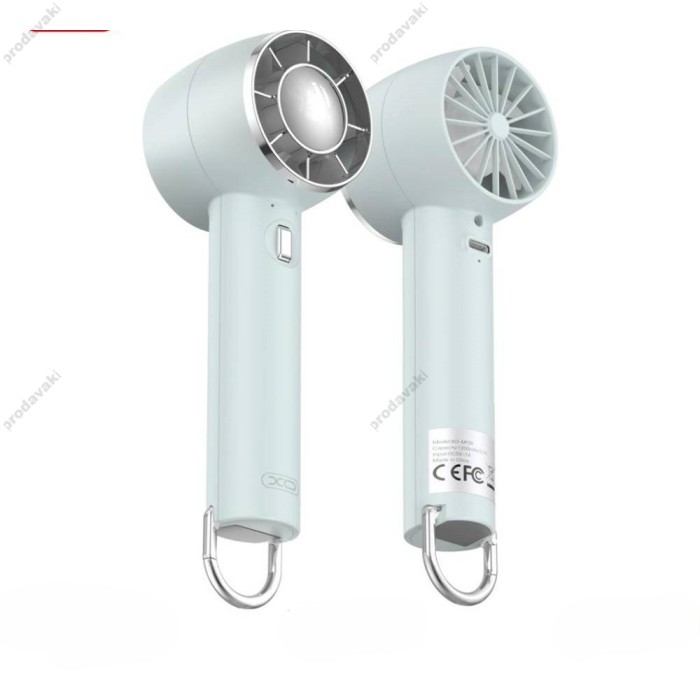 Портативний міні вентилятор XO MF85 Desktop/Handheld Fan Blue
