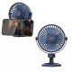 Портативний міні вентилятор XO MF78 desktop/bracket adjustable angl Fan Blue