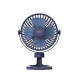 Портативний міні вентилятор XO MF78 desktop/bracket adjustable angl Fan Blue