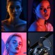 Накамерне відеосвітло LED CH M20 RGB 2500K-9000K