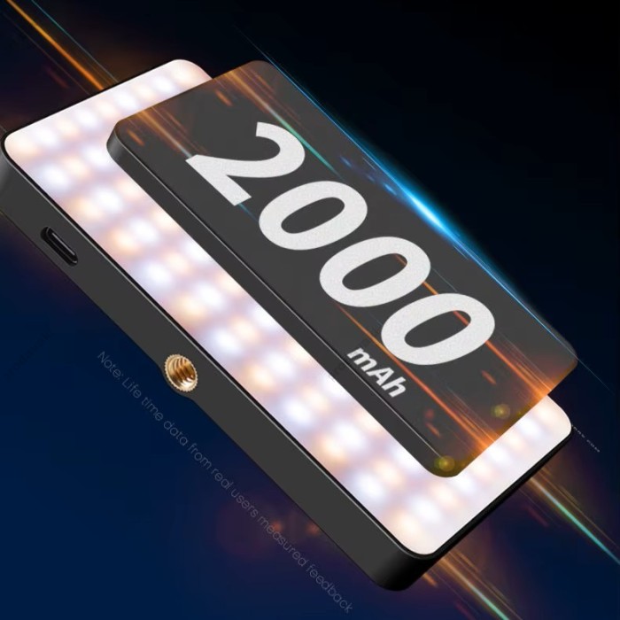 Накамерне відеосвітло LED CH M20 RGB 2500K-9000K