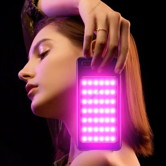 Накамерне відеосвітло LED CH M20 RGB 2500K-9000K
