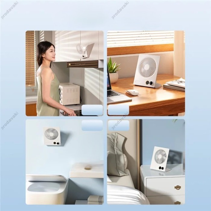 Портативний міні вентилятор CH WT-N15 White