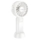Портативний міні вентилятор Hoco HX60 Nimble Portable White