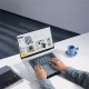 Підставка для ноутбука та MacBook Baseus UltraStable Pro Series Rotatable (Three-Fold Version) Grey (B10059900811-01)