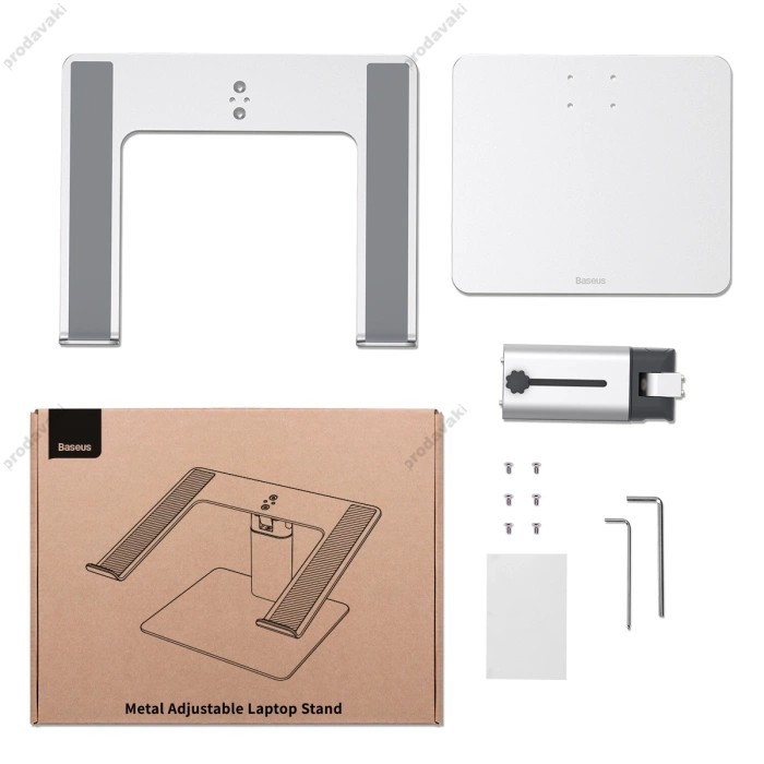 Підставка для ноутбука та MacBook Baseus Metal Adjustable Laptop Stand (LUJS000012)