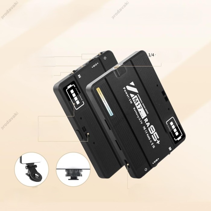 Накамерне відеосвітло LED CH M17 2500K-9000K