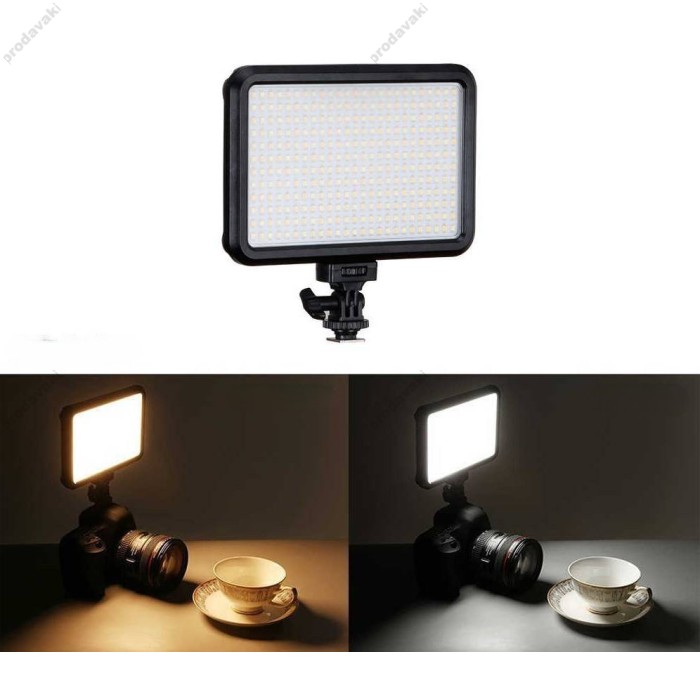 Накамерне відеосвітло LED Tolifo PT-F300B 3200-5600K