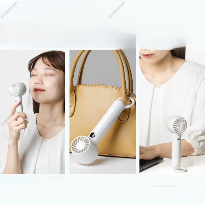 Портативний міні вентилятор CH WT-F08 White