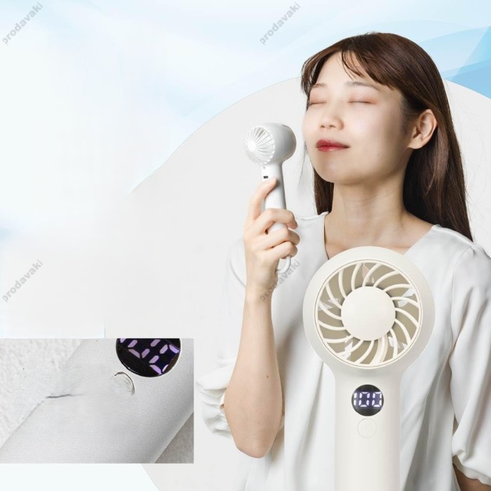 Портативний міні вентилятор CH WT-F08 White