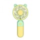 Портативний міні вентилятор CH Y-19 mint/yellow