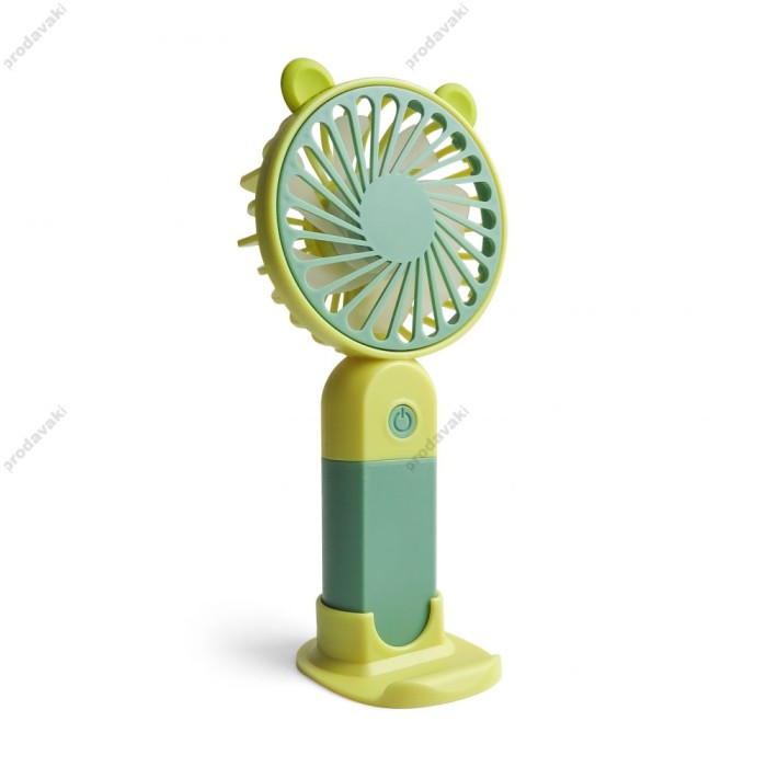 Портативний міні вентилятор CH Y-19 green/yellow