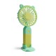 Портативний міні вентилятор CH Y-19 mint/yellow