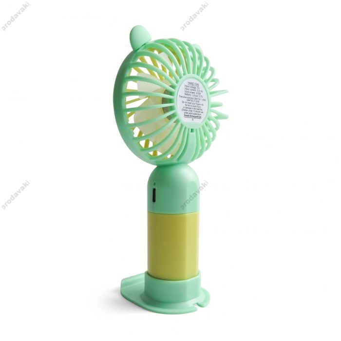 Портативний міні вентилятор CH Y-19 mint/yellow