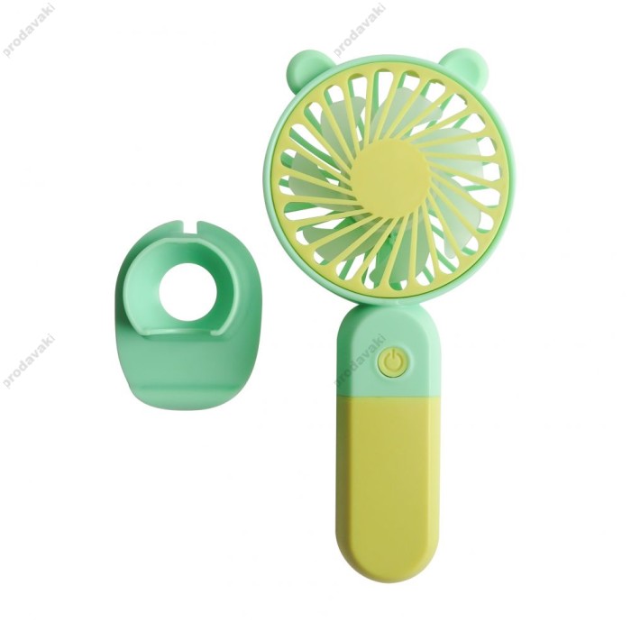 Портативний міні вентилятор CH Y-19 mint/yellow