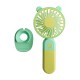 Портативний міні вентилятор CH Y-19 mint/yellow