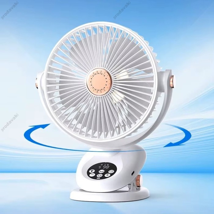 Портативний міні вентилятор CH M9 White