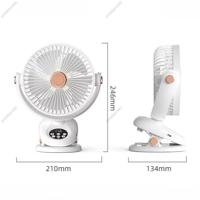 Портативний міні вентилятор CH M9 White