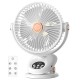 Портативний міні вентилятор CH M9 White