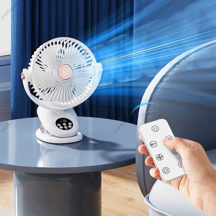 Портативний міні вентилятор CH M9 White