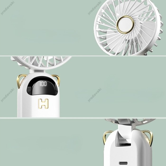 Портативний міні вентилятор CH Y-05 White