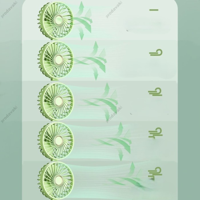 Портативний міні вентилятор CH Y-05 Green