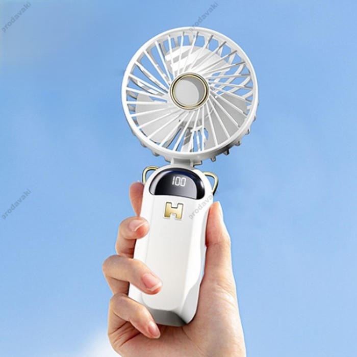 Портативний міні вентилятор CH Y-05 White
