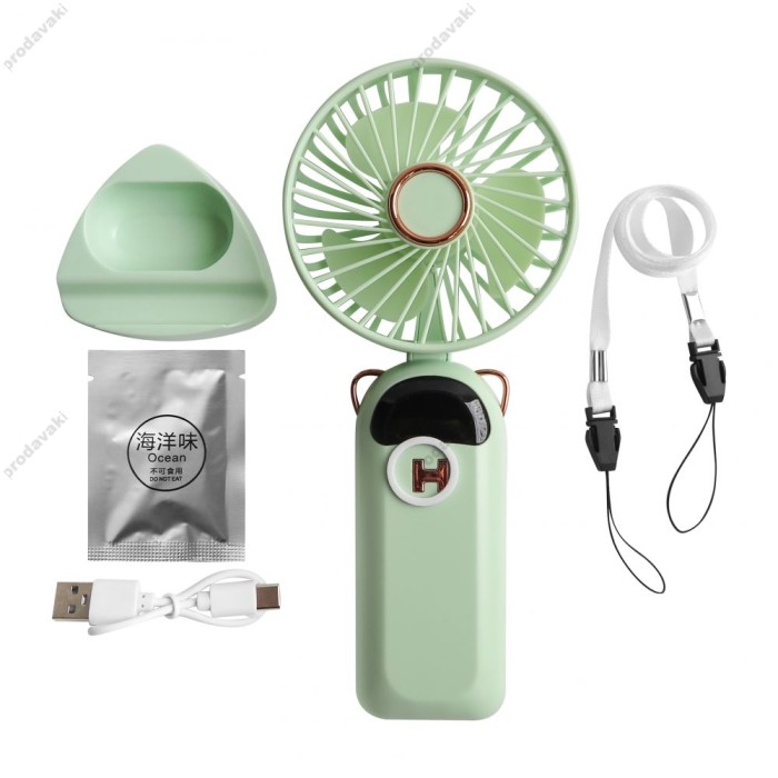 Портативний міні вентилятор CH Y-05 Green