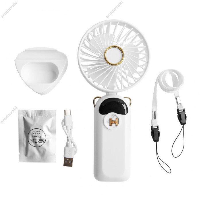 Портативний міні вентилятор CH Y-05 White