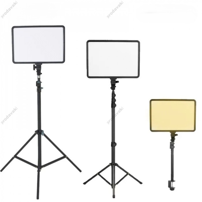 Лампа відеосвітло LED Jmary FM-17RS 37x26 cm 204 Lights 3000K-6000K Remote