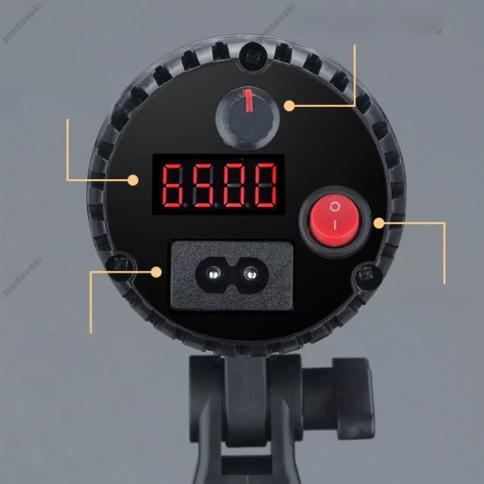 Світлодіодний освітлювач LED CH YM-80 RGB 18x7.5 cm 5 Color 3200K-6500K Remote