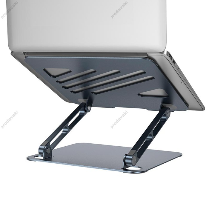 Підставка для ноутбука та MacBook Borofone Bh115 Plus Vito metal notebook stand Grey