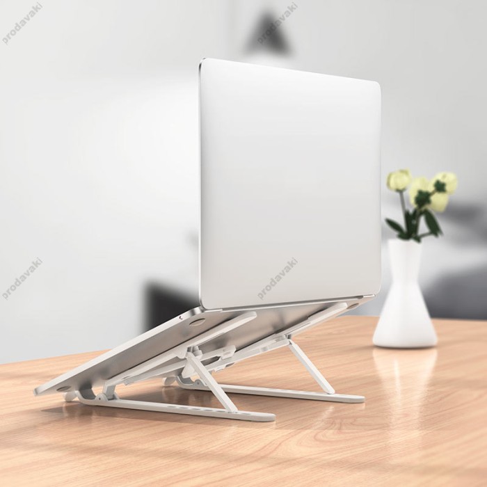 Підставка для ноутбука та MacBook Borofone BH70 Eagle laptop folding holder White