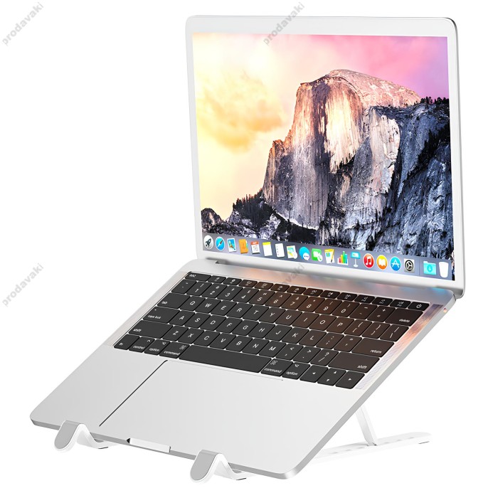 Підставка для ноутбука та MacBook Borofone BH70 Eagle laptop folding holder White